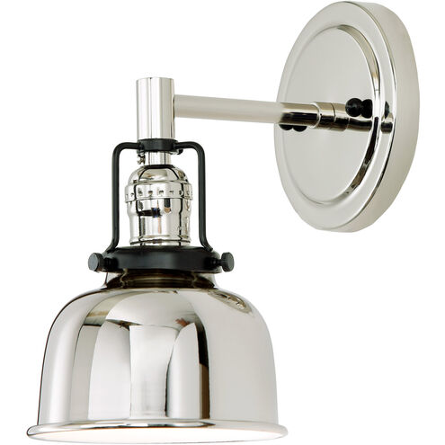 Nob Hill 1 Light 5 inch Polished Nickel Wall Sconce Wall Light